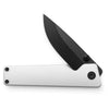 The Chapter 2 The James Brand KN127233-00 Pocket Knives One Size / White Titanium/Black