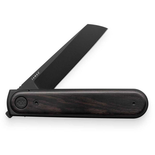 The Duval | Ebony The James Brand KN109121-00 Pocket Knives One Size / Ebony/Black/Wood