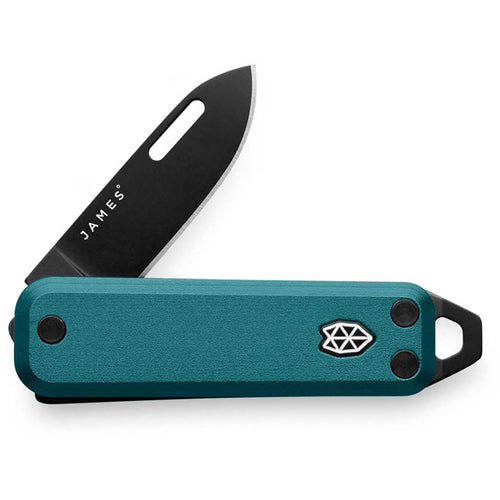 The Elko The James Brand KN117249-00 Pocket Knives One Size / Emerald/Black/Aluminium