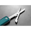 The Ellis | Scissors | Straight Blade The James Brand KN119248-00 Pocket Knives One Size / Emerald/Stainless/Aluminium