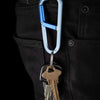 The Hardin The James Brand ES204986-10 Keyrings One Size / Sea Wave Blue/Cerulean