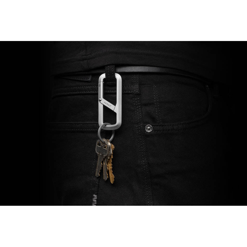 The Madison The James Brand ES216906-10 Keyrings One Size / Silver