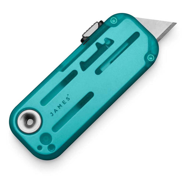 The Palmer | Clear The James Brand KN126210-00 Pocket Knives One Size / Turquoise / Electric Green