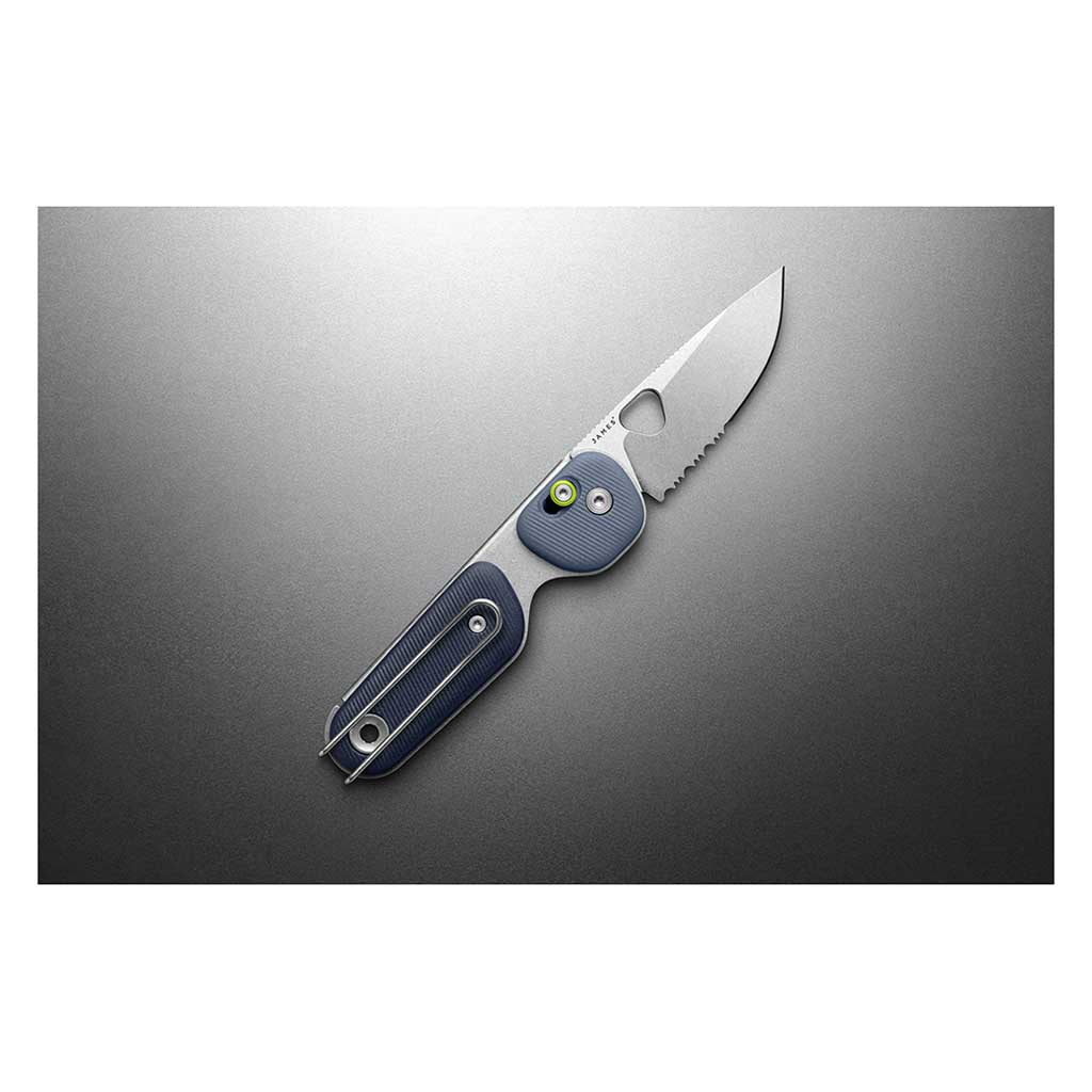 The Redstone | Stonewash The James Brand KN118254-01 Pocket Knives One Size / Tidal Blue