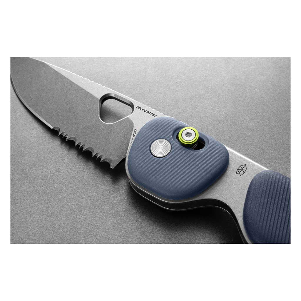 The Redstone | Stonewash The James Brand KN118254-01 Pocket Knives One Size / Tidal Blue