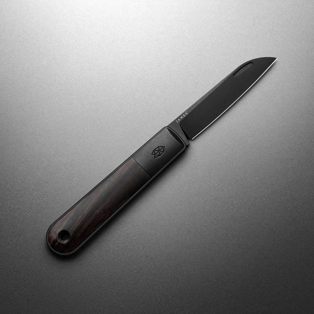 The Wayland The James Brand KN115121-00 Pocket Knives One Size / Ebony/Black