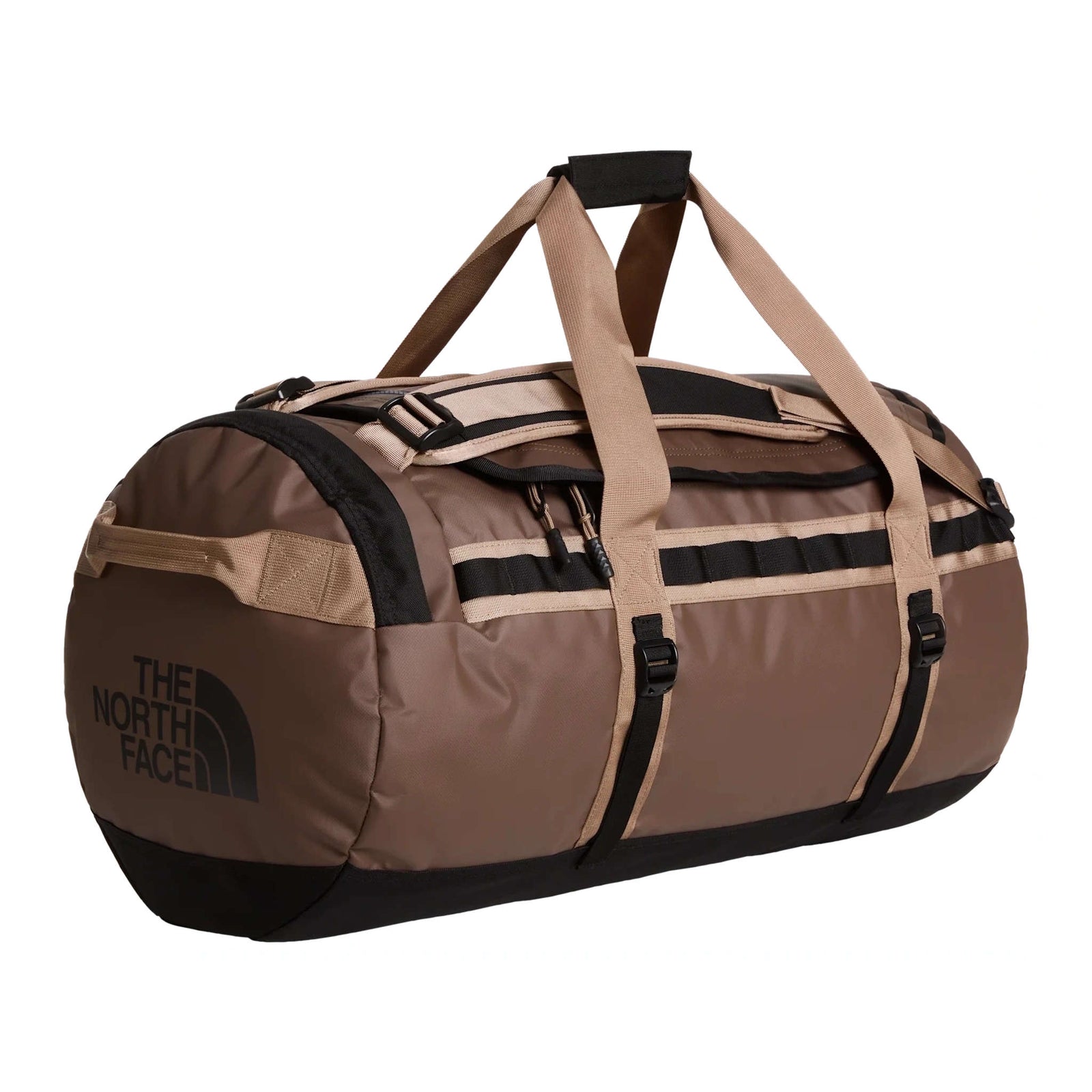 Base Camp Duffle - M The North Face NF0A52SAXE7-OS Duffle Bags 71L / Smokey Brown/TNF Black/Garnet