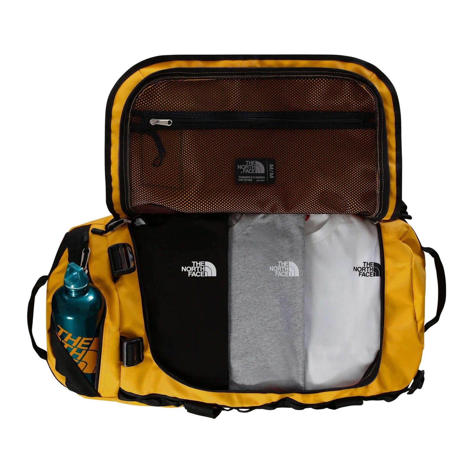 Base Camp Duffle - M The North Face NF0A52SA4WP-OS Duffle Bags 71L / Summit Gold/TNF Black/NPF