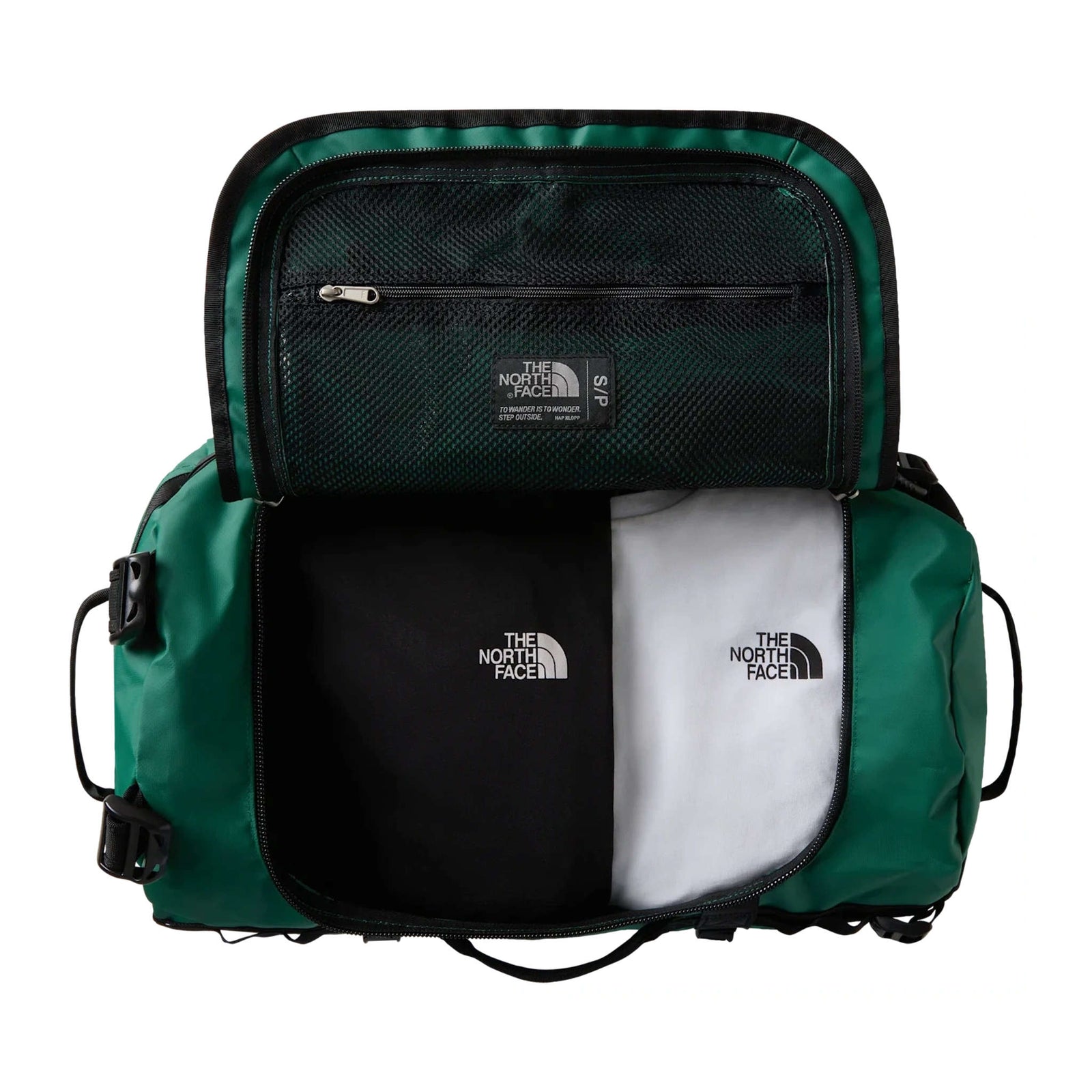 Base Camp Duffle - S The North Face NF0A52STS9W-OS Duffle Bags 50L / Evergreen/TNF Black