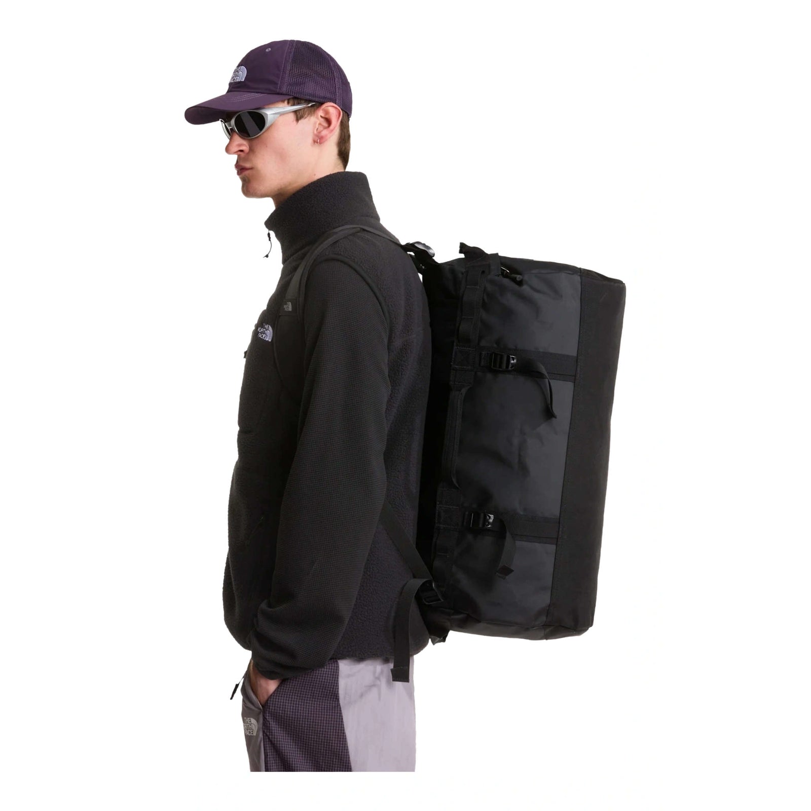 Base Camp Duffle - S The North Face NF0A52ST53R-OS Duffle Bags 50L / TNF Black/TNF White/NPF