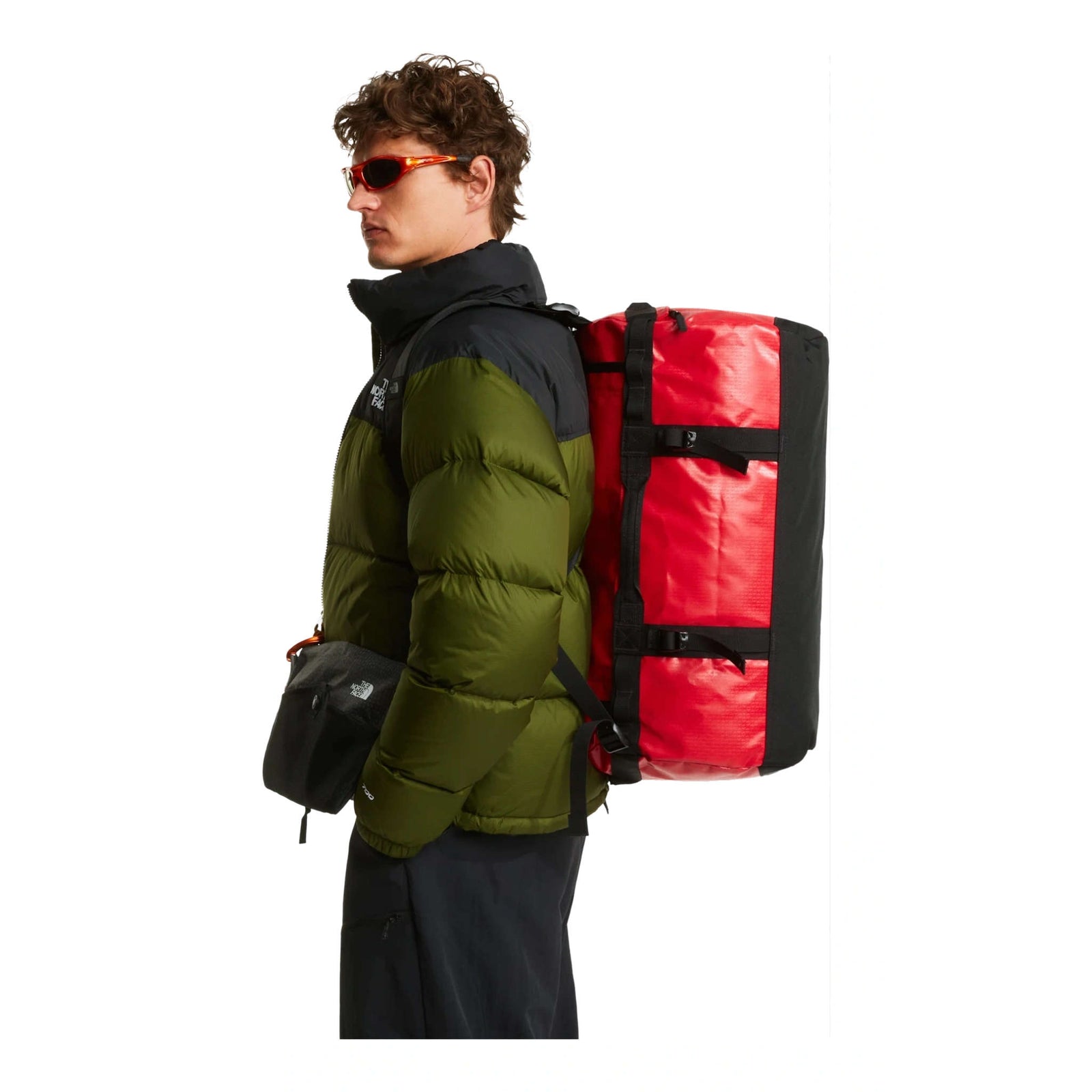 Base Camp Duffle - S The North Face NF0A52ST54A-OS Duffle Bags 50L / TNF Red/TNF Black/NPF