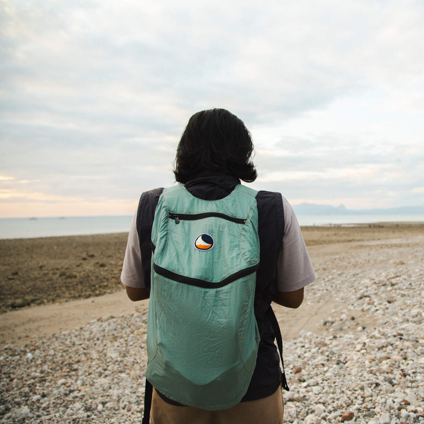 Backpack Plus Ticket To The Moon TMPBP89 Backpacks 25L / Petrol Green