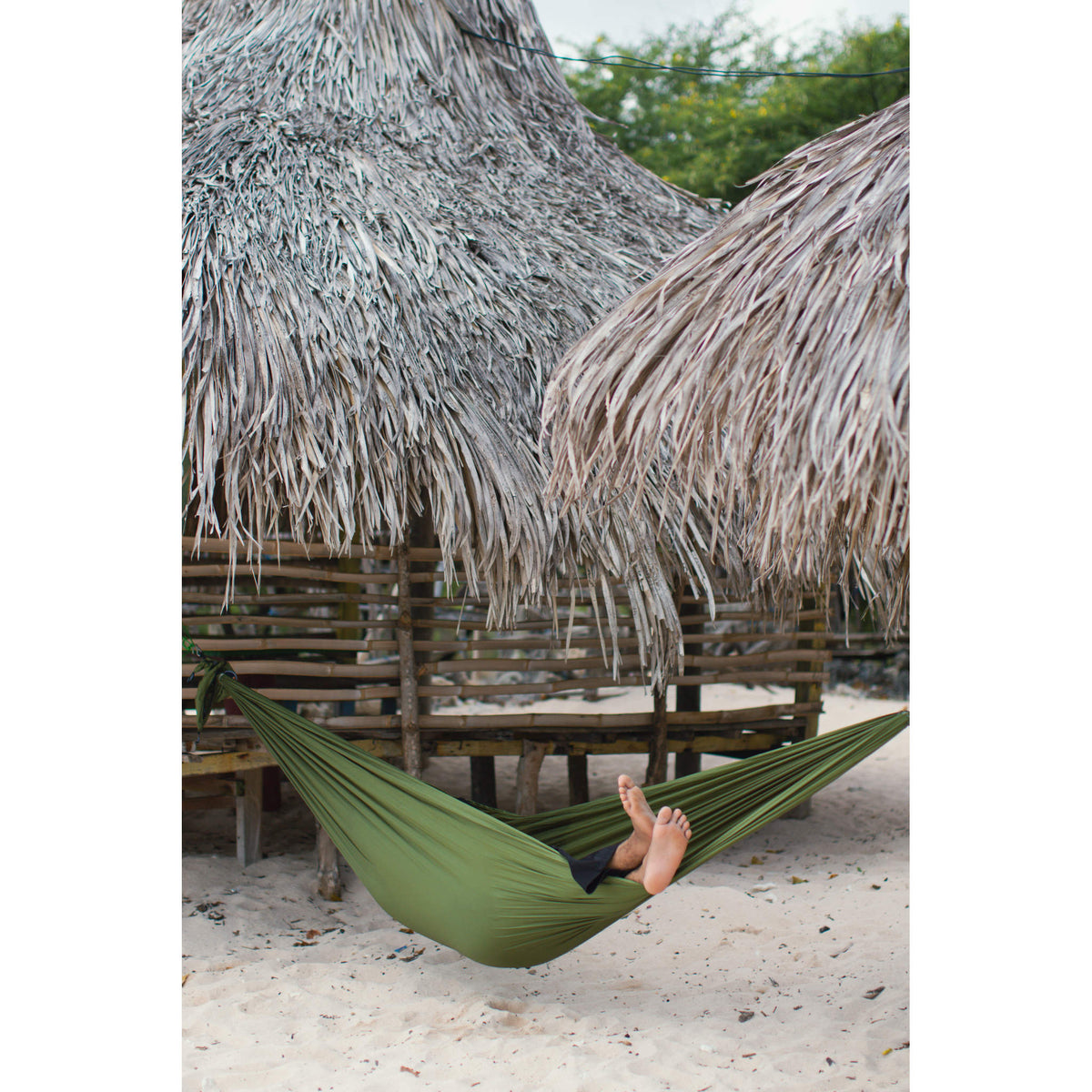 Compact Hammock Ticket To The Moon TMC85 Hammocks 320 x 155 cm / Leaf Green