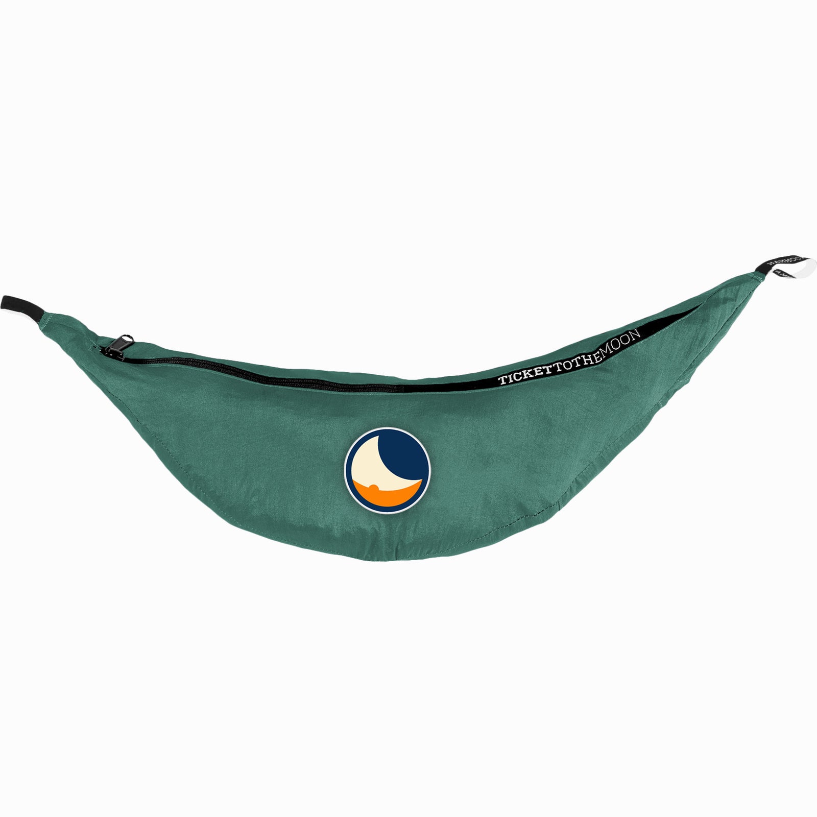 Compact Hammock Ticket To The Moon TMC89 Hammocks 320 x 155 cm / Petrol Green