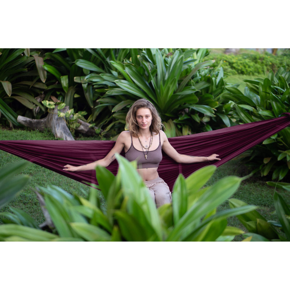 Compact Hammock Ticket To The Moon TMC78 Hammocks 320 x 155 cm / Plum