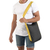 Eco Bag Ticket To The Moon TMEBS0337 Tote Bags 10L / Dark Grey/Dark Yellow