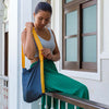 Eco Bag Ticket To The Moon TMEBS0337 Tote Bags 10L / Dark Grey/Dark Yellow