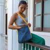 Eco Bag Ticket To The Moon TMEBS0337 Tote Bags 10L / Dark Grey/Dark Yellow