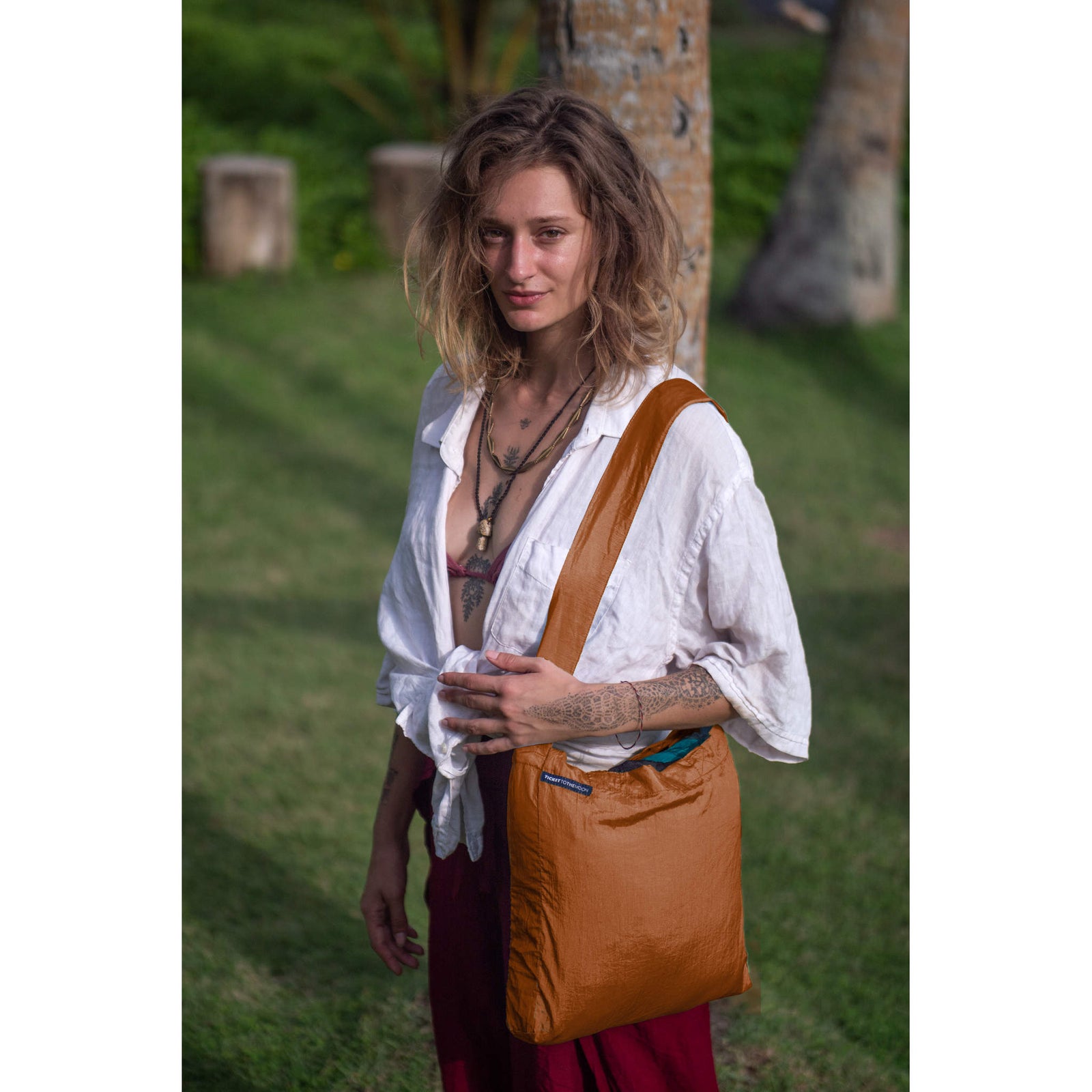 Eco Bag Ticket To The Moon Tote Bags