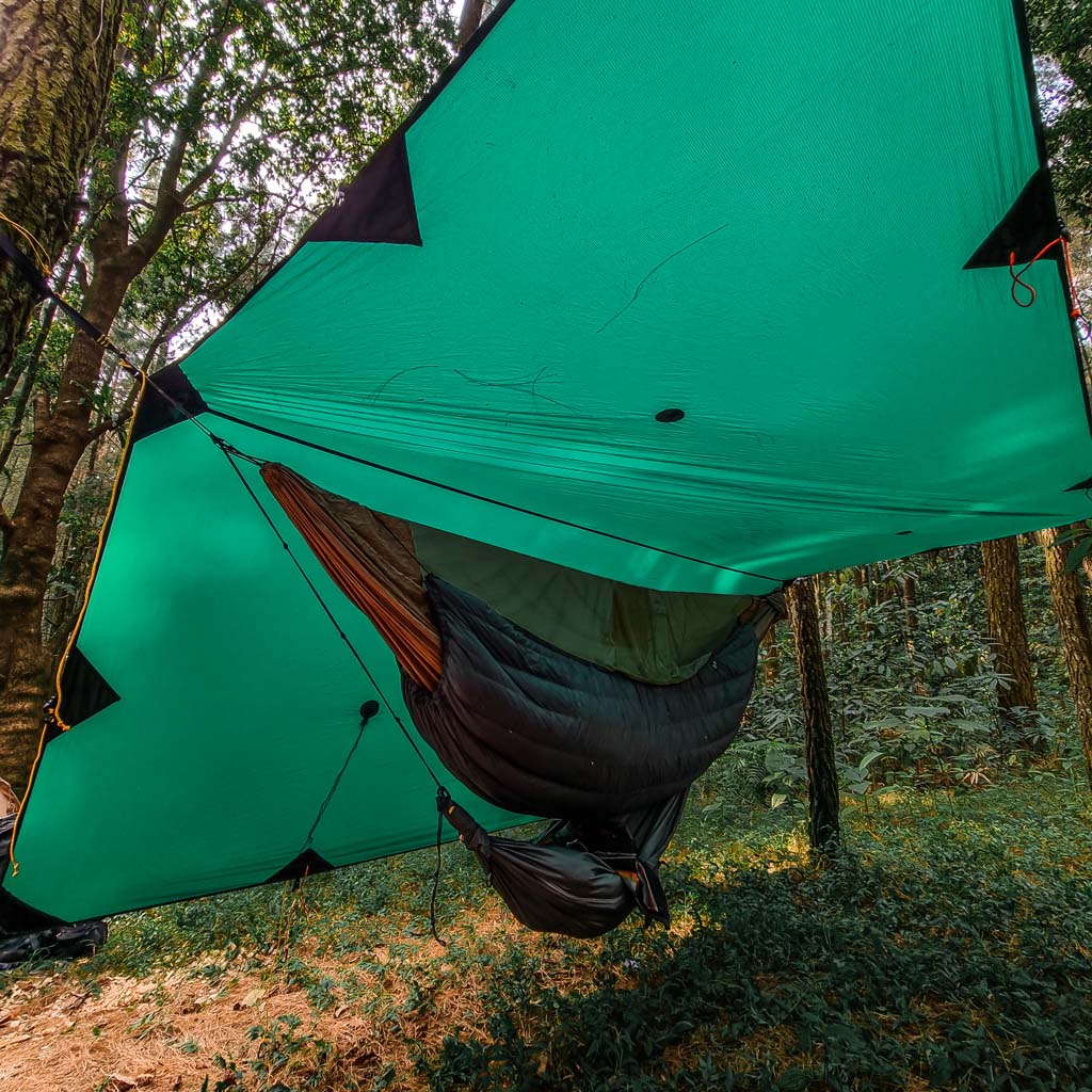 Fullmoon Tarp Ticket To The Moon TMFMTARP Tarps 320 x 280cm / Dark Green