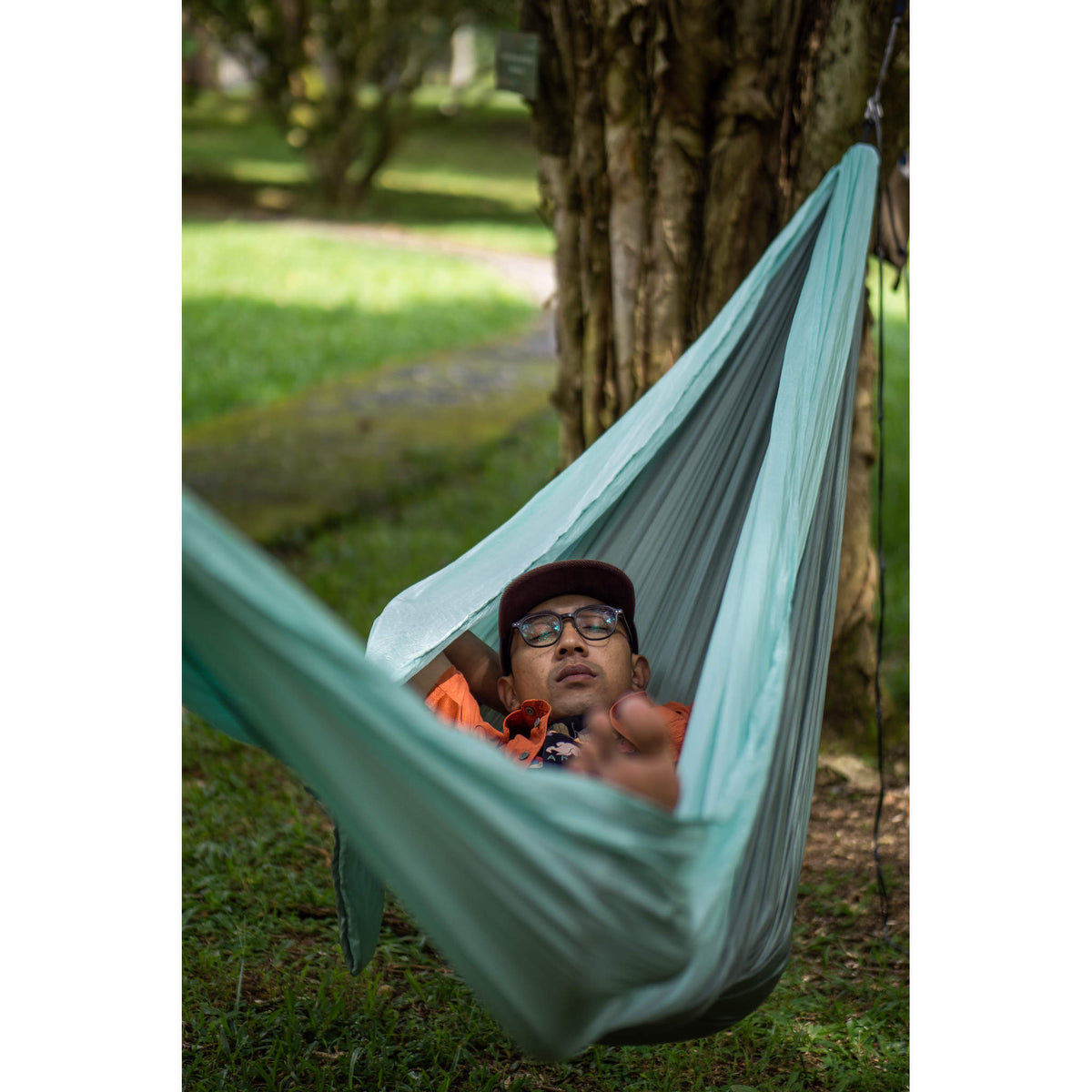 King Size Hammock Ticket To The Moon TMK7371 Hammocks 320 x 230mm / Jade Green/Mint