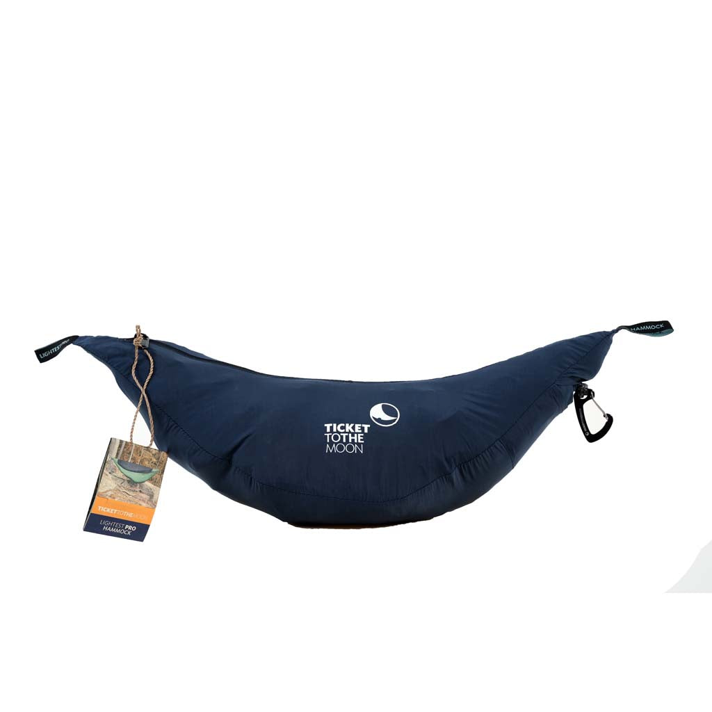 Lightest Pro Hammock Ticket To The Moon TMLPROR52 Hammocks 325 x 140cm / Navy Blue