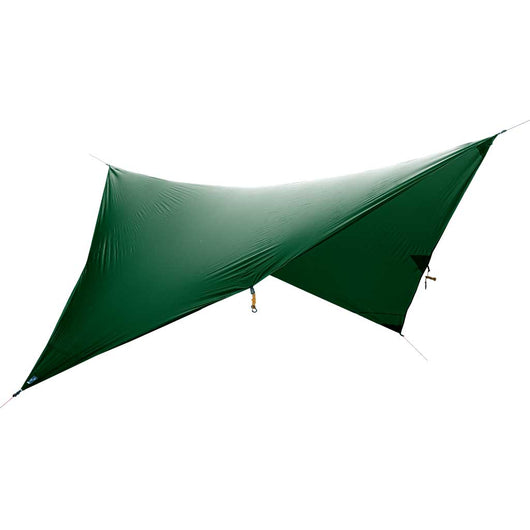 tarp stokken Ticket To The Moon | Lightest Tarp | Ultralight tarp | Dark Green