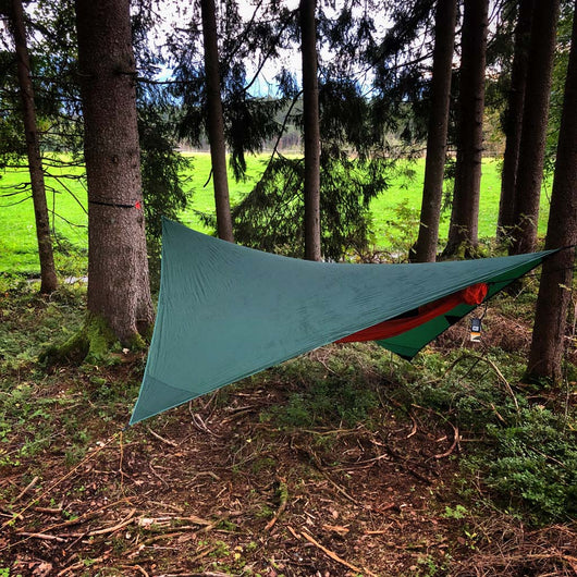 Ticket To The Moon | Lightest Tarp | Ultralight tarp | Dark Green