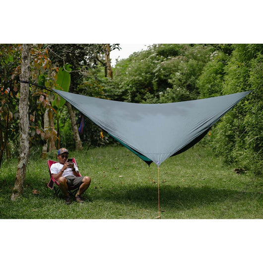 tarp greenzone Ticket To The Moon | Lightest Tarp | Ultralight tarp | Dark Green