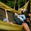 Mammock Hammock Ticket To The Moon TMM4323 Hammocks 800 x 450 cm / Olive Brown/Sparkling Gold
