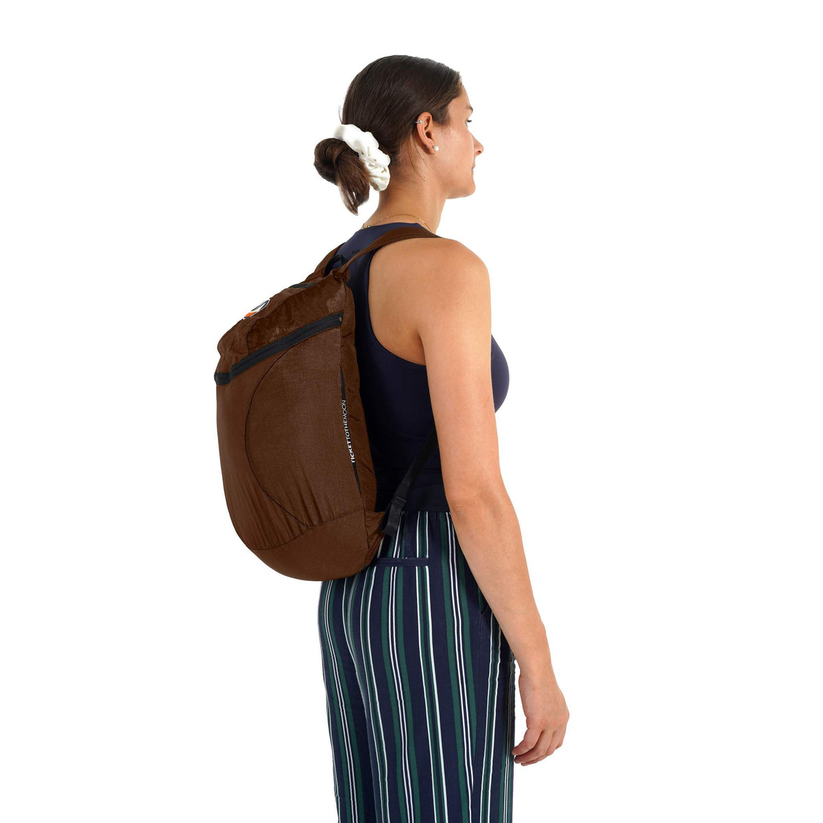 Mini Backpack Ticket To The Moon TMMBP0404 Backpacks 15L / Chocolate