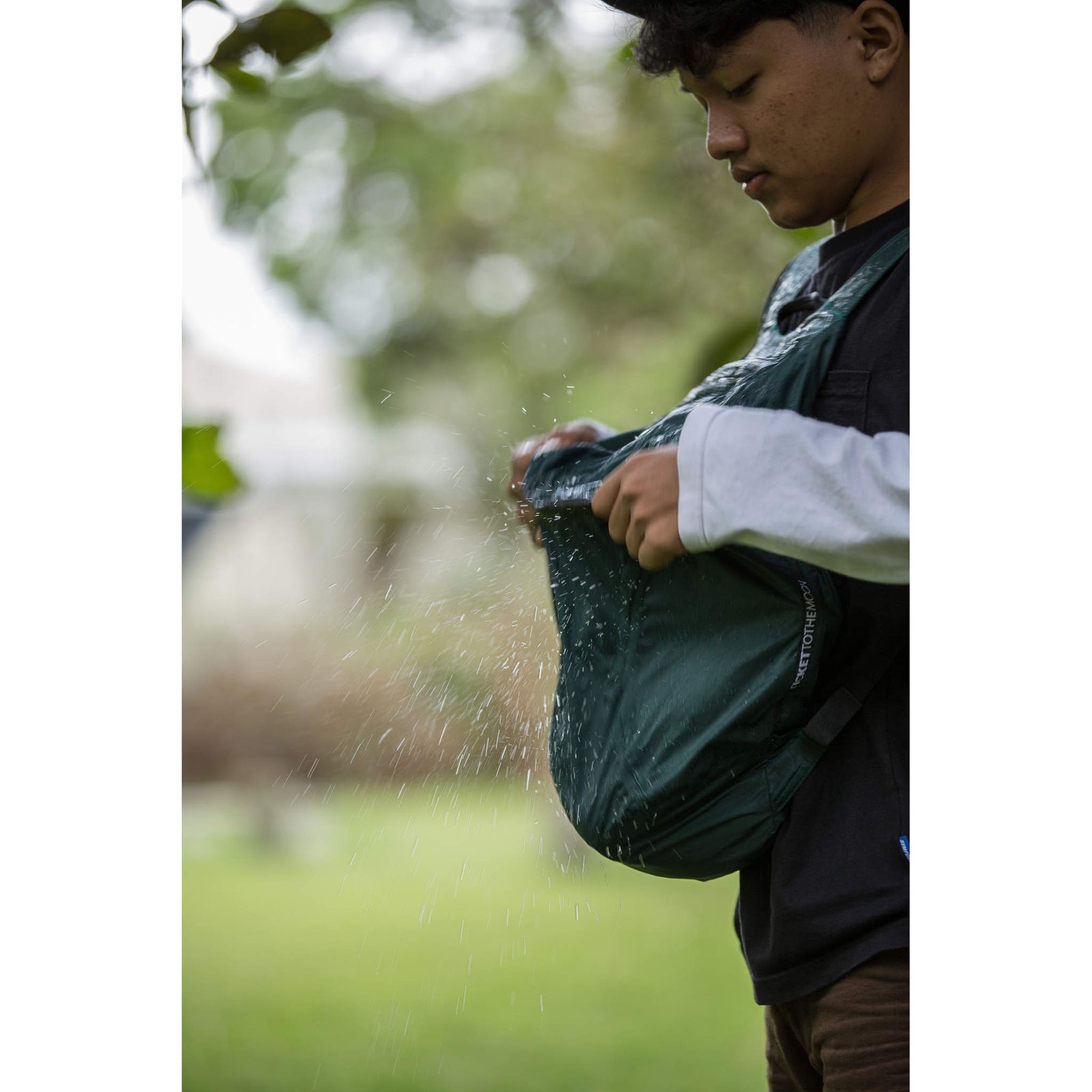 Mini Backpack | Water Resistant Ticket To The Moon TMMBPWR105 Backpacks 15L / Dark Green