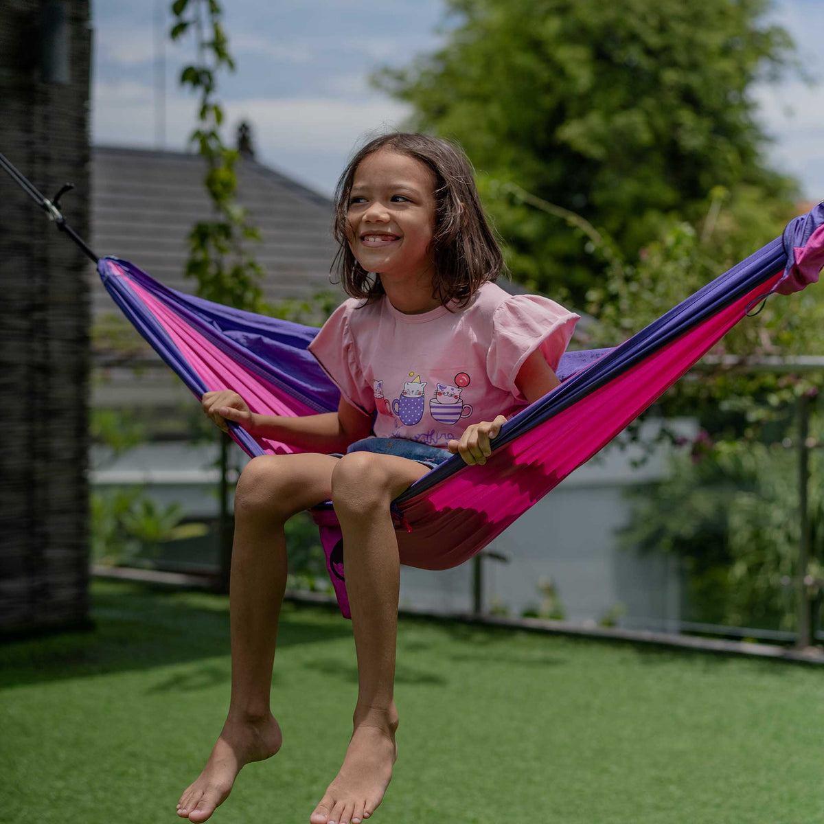 Mini Hammock Set Ticket To The Moon TMMINI03 Hammocks 160 x 100 cm / Dark Grey