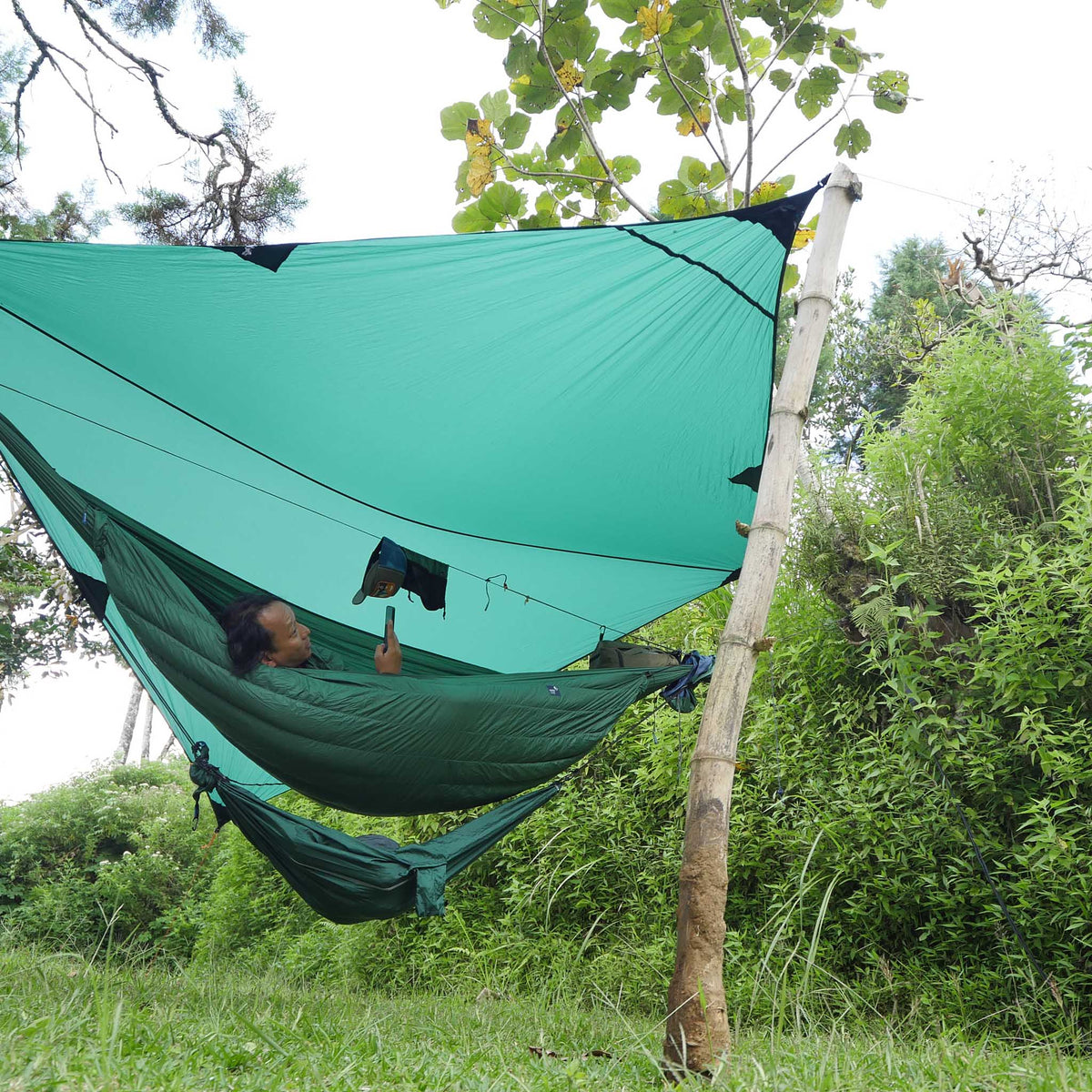 Mini Hammock Set Ticket To The Moon TMMINI03 Hammocks 160 x 100 cm / Dark Grey