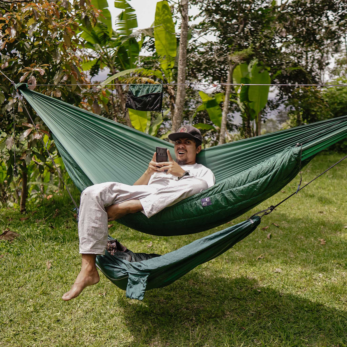 Mini Hammock Set Ticket To The Moon TMMINI7819 Hammocks 160 x 100 cm / Plum/Light Purple