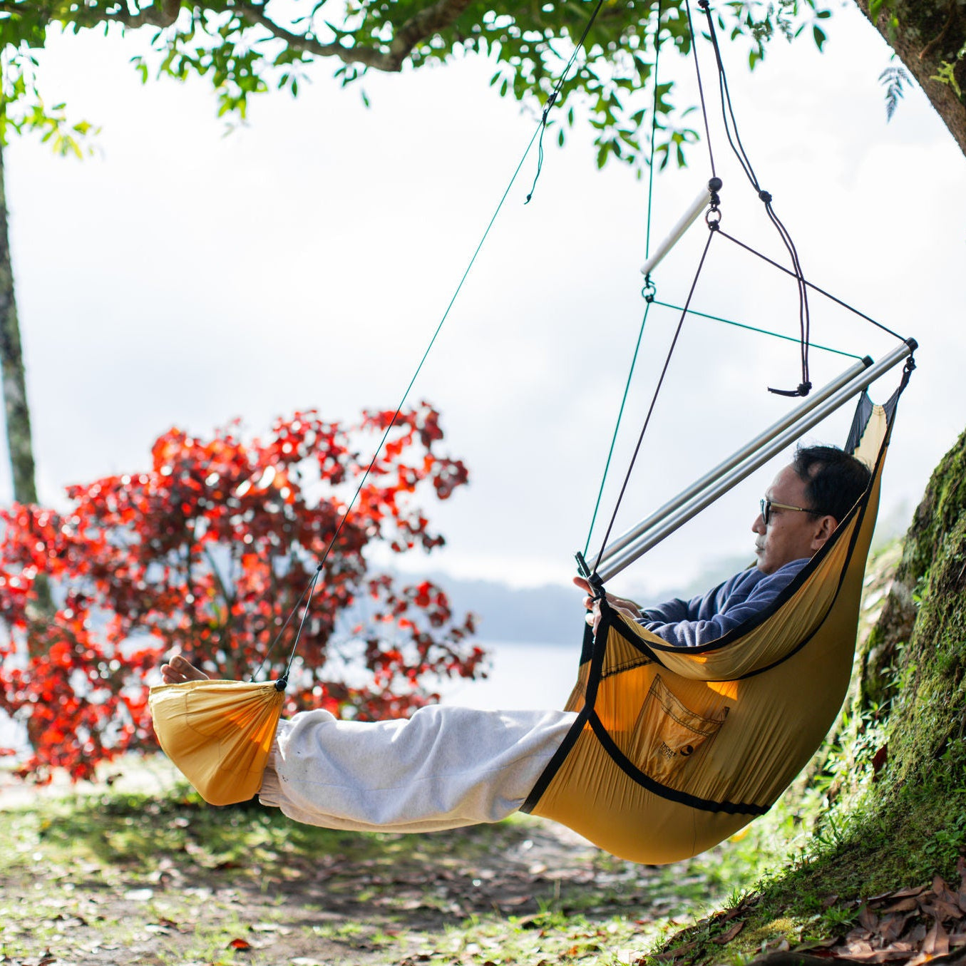 Moon Chair Ticket To The Moon TMMC70 Hammocks One Size / Sand