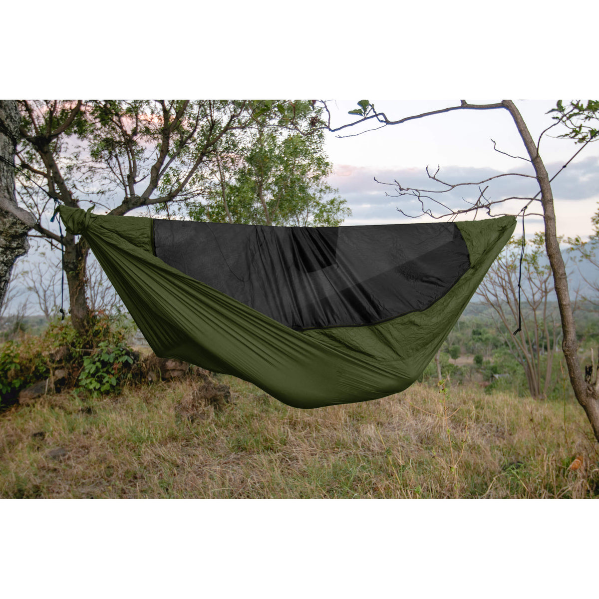 Pro Hammock Ticket To The Moon TMPRO2407 Hammocks 325 x 170 cm / Army Green