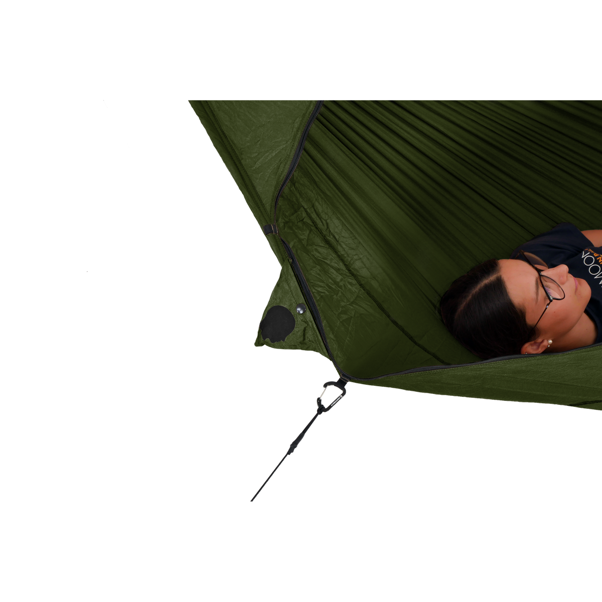 Pro Hammock Ticket To The Moon TMPRO2407 Hammocks 325 x 170 cm / Army Green