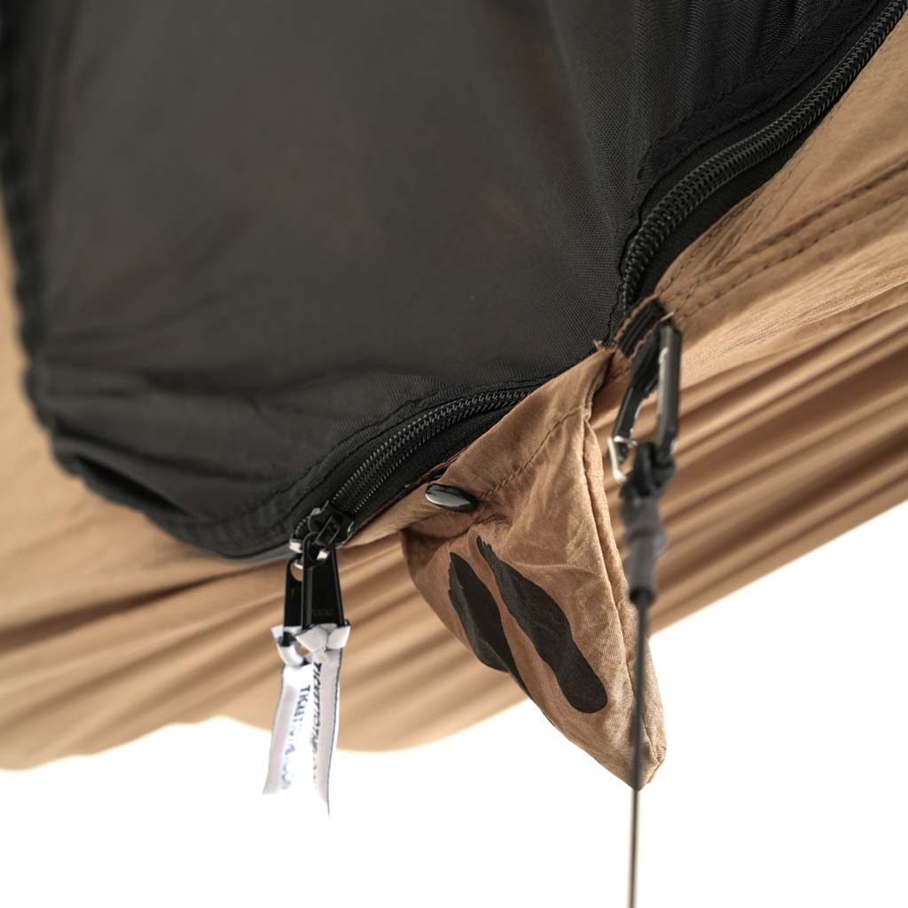 Pro Hammock Ticket To The Moon TMPRO0807 Hammocks 325 x 170cm / Brown/Black