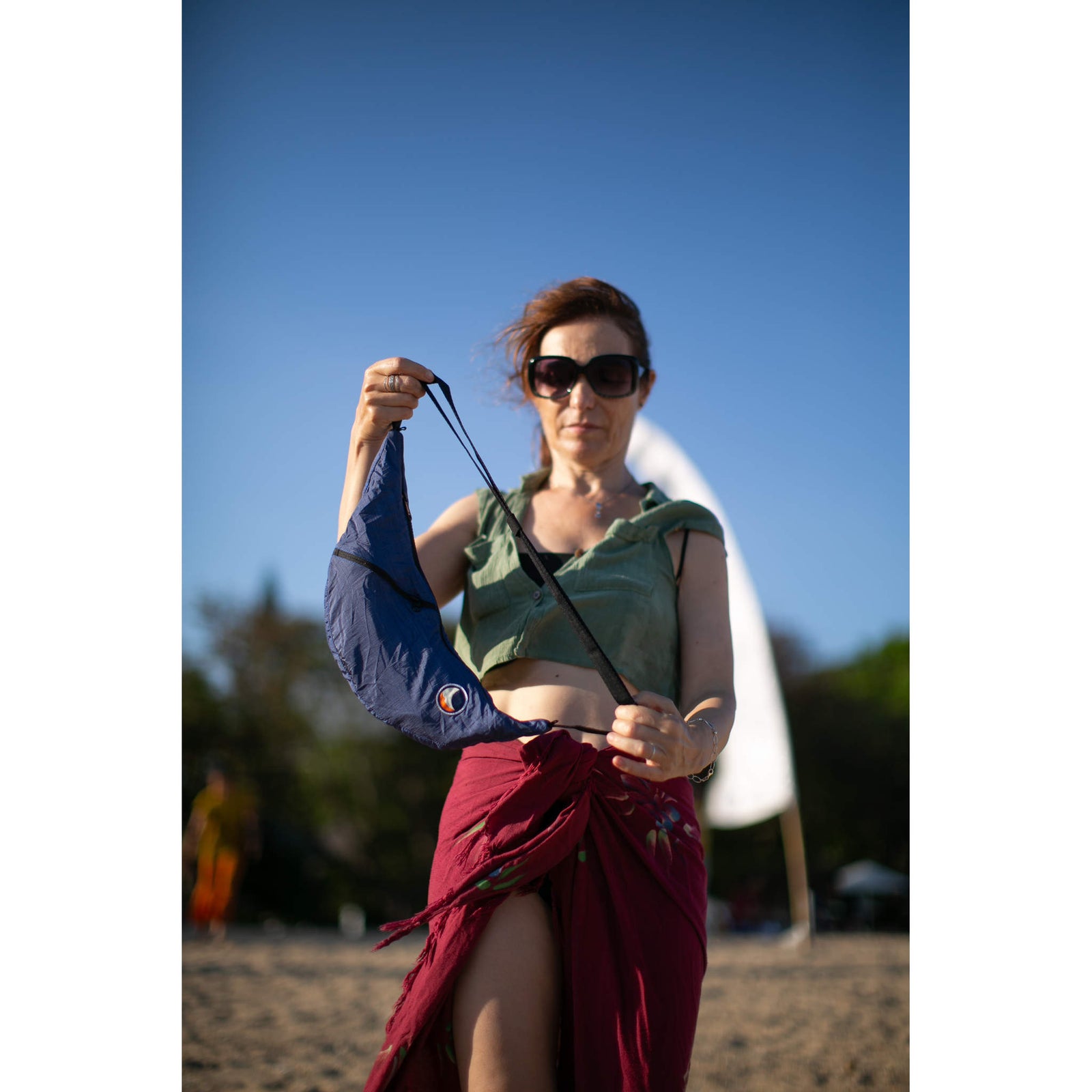 Sling Bag | Premium Ticket To The Moon TMSLBPR48 Sling Bags One Size / Deep Blue