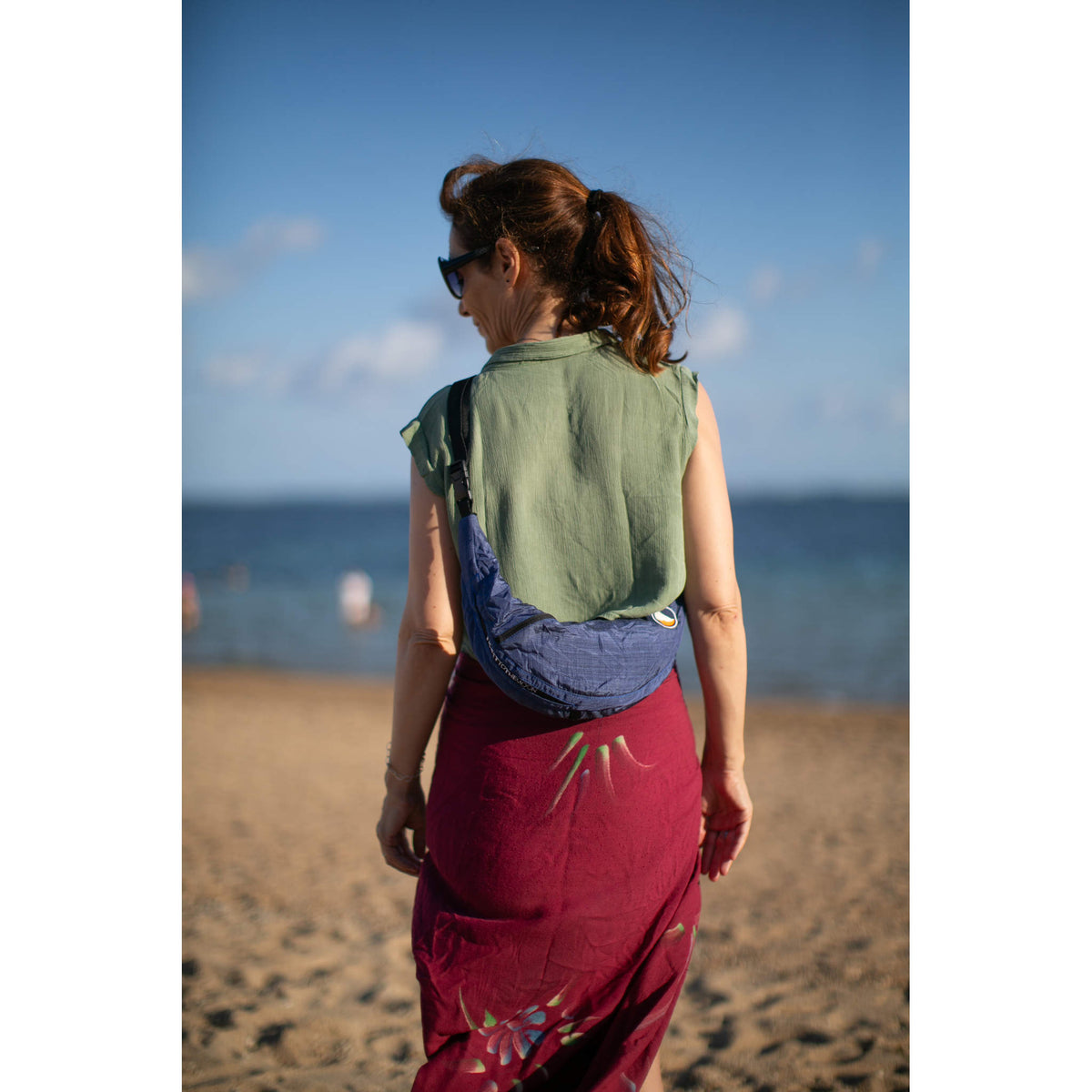 Sling Bag | Premium Ticket To The Moon TMSLBPR48 Sling Bags One Size / Deep Blue