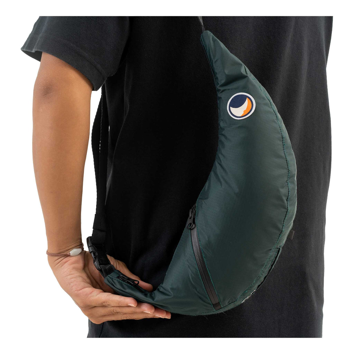 Sling Bag | Water Resistant Ticket To The Moon TMSLBWR105 Sling Bags One Size / Green
