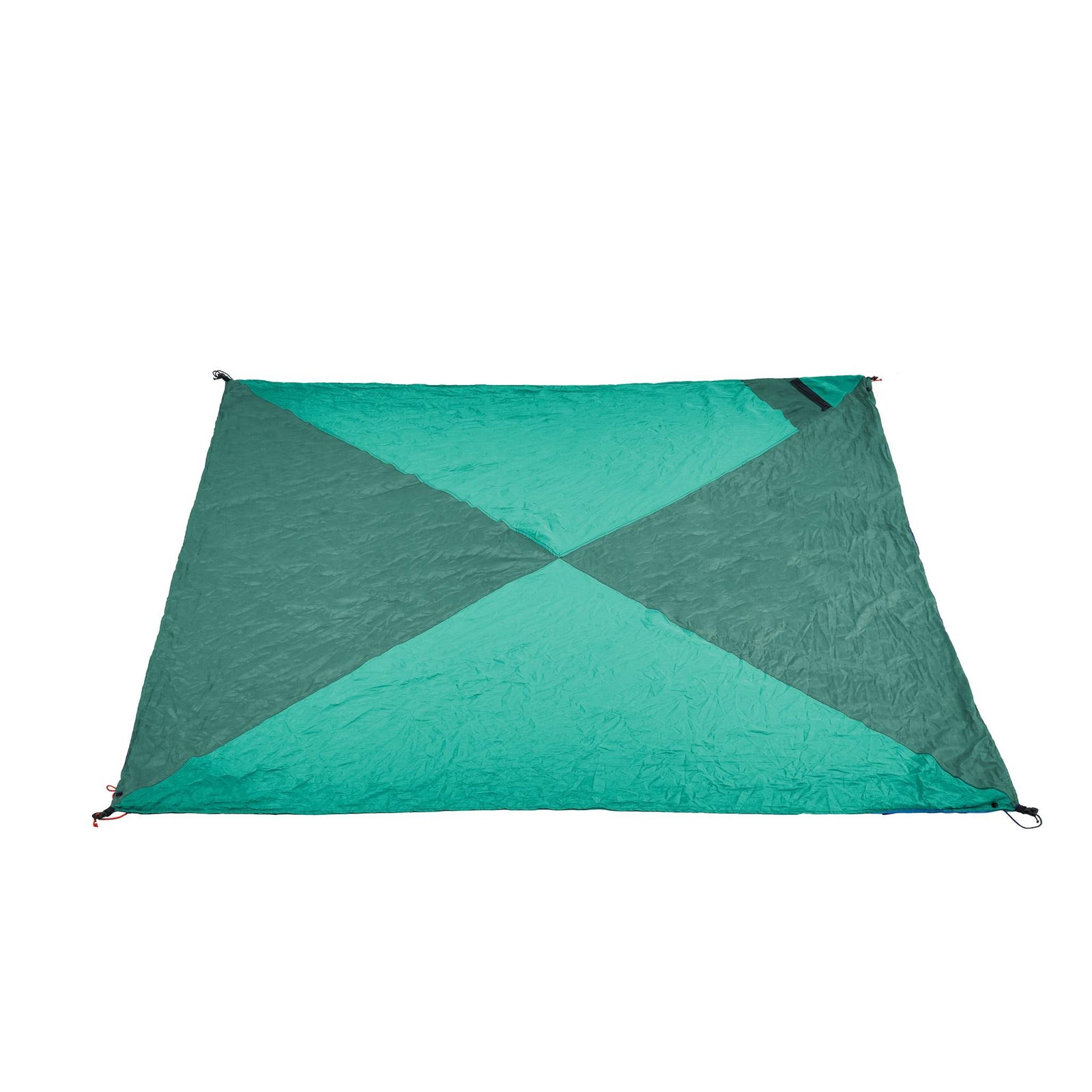 Travel Blanket Ticket To The Moon TMTB8889 Blankets 213 x 213 cm / Exotic Ocean/Petrol Green