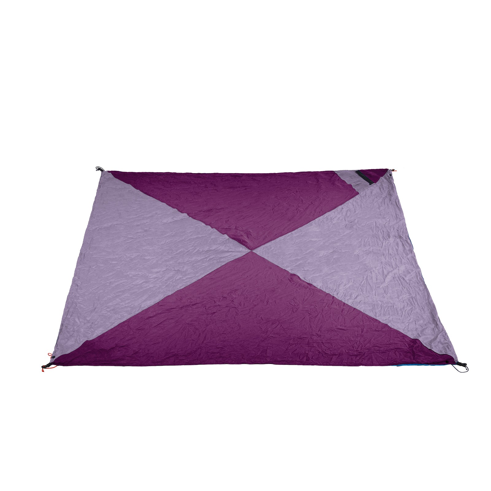 Travel Blanket Ticket To The Moon TMTB7887 Blankets 213 x 213 cm / Plum/Lavender