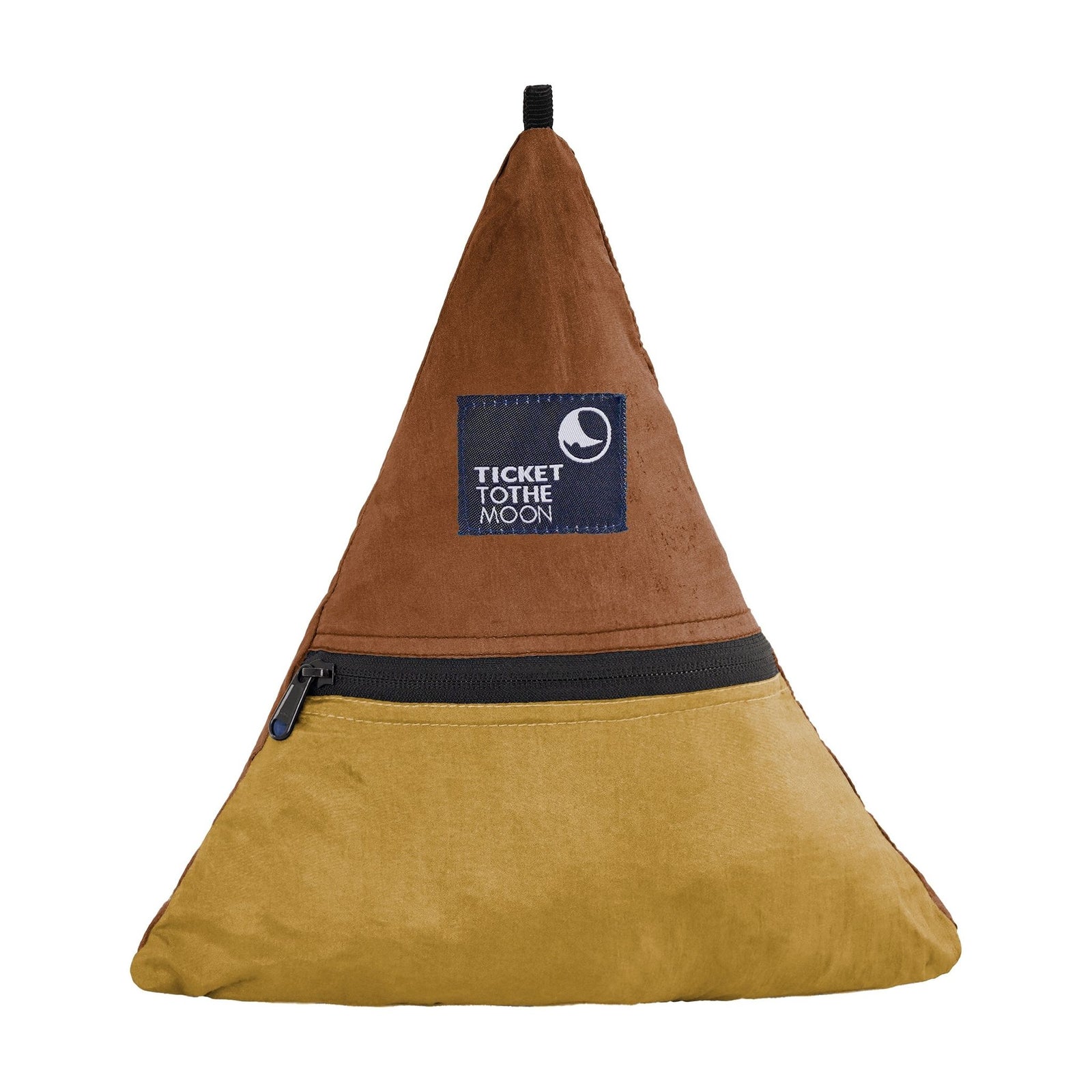 Travel Blanket Ticket To The Moon TMTB7082 Blankets 213 x 213 cm / Sand/Copper