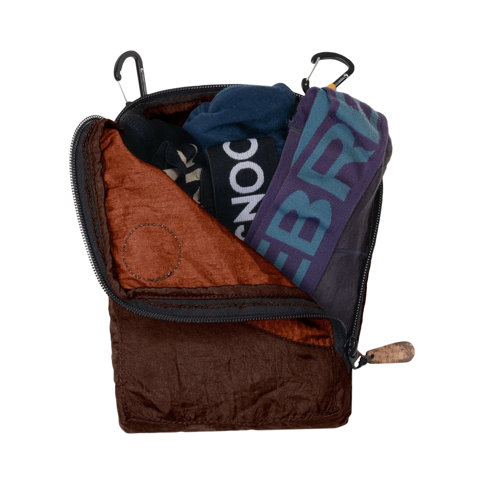 Travel Cube Ticket To The Moon TMTCS0482 Packing Cubes S / Chocolate/Copper