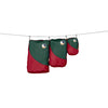 Travel Cube Ticket To The Moon TMTCSET3405 Packing Cubes Set of 3 / Burgundy/Dark Green