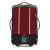 Global Travel Bag Roller Topo Designs 932421487000 Wheeled Duffle Bags 44L / Dark Denim/Burgundy