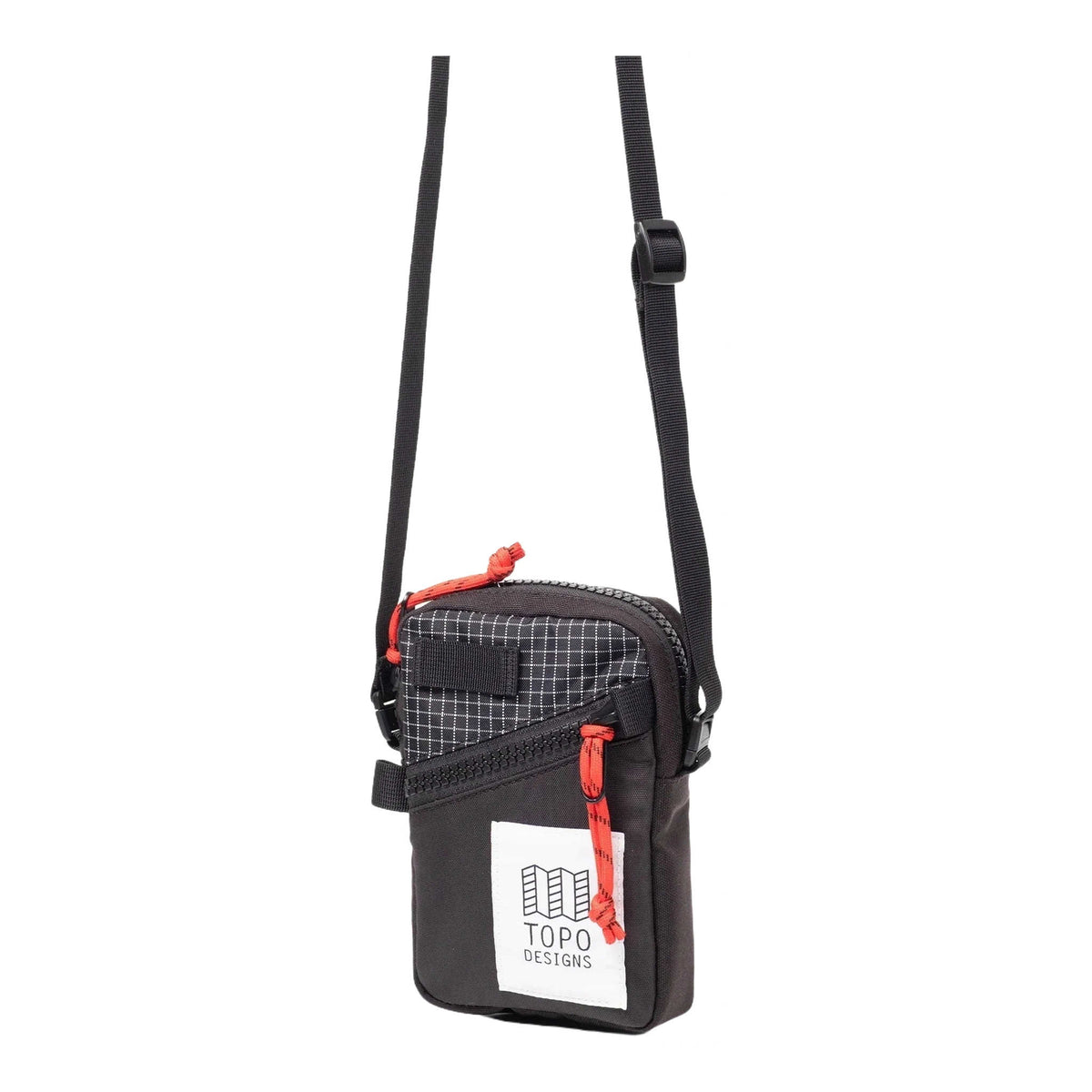 Mini Shoulder Bag Topo Designs 932424961000 Crossbody Bags One Size / Black/Grid