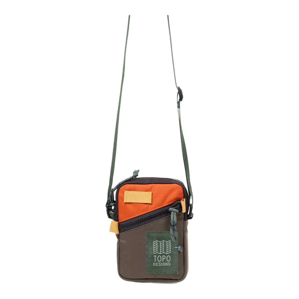 Mini Shoulder Bag Topo Designs 932424908000 Crossbody Bags One Size / Woodland/Terracotta